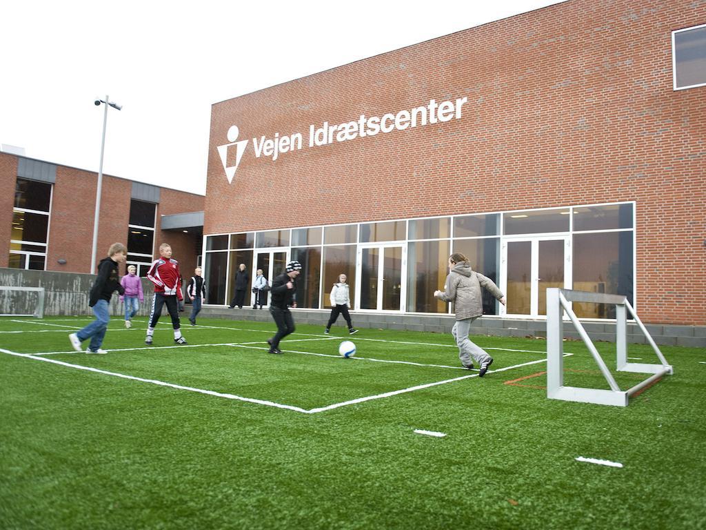 Sportsby Vejen - Danhostel, Huse Og Lejligheder Zewnętrze zdjęcie