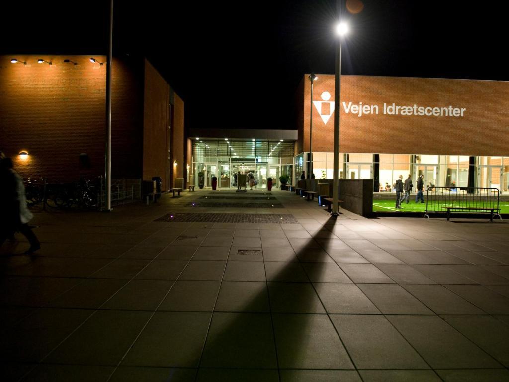 Sportsby Vejen - Danhostel, Huse Og Lejligheder Zewnętrze zdjęcie