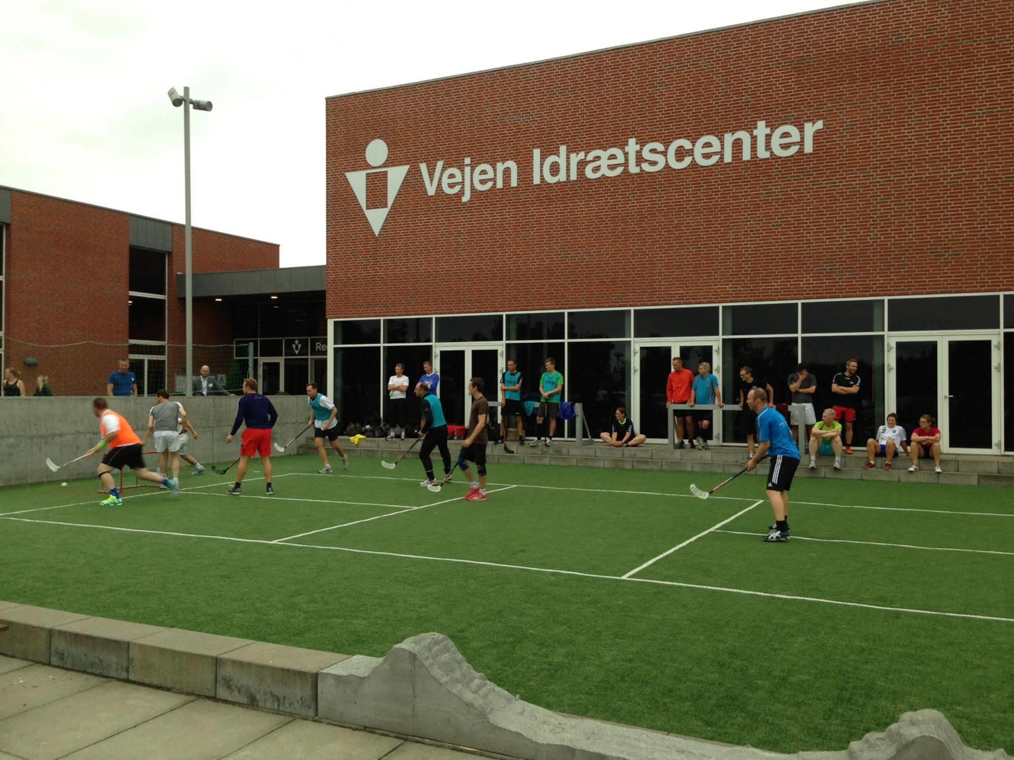 Sportsby Vejen - Danhostel, Huse Og Lejligheder Zewnętrze zdjęcie